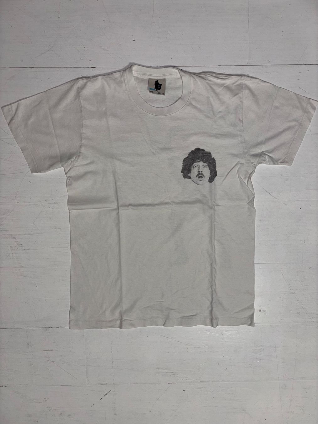 T-shirts: T-Shirt Weiss mit Print – D'occasion à Zürich par LinoBossi