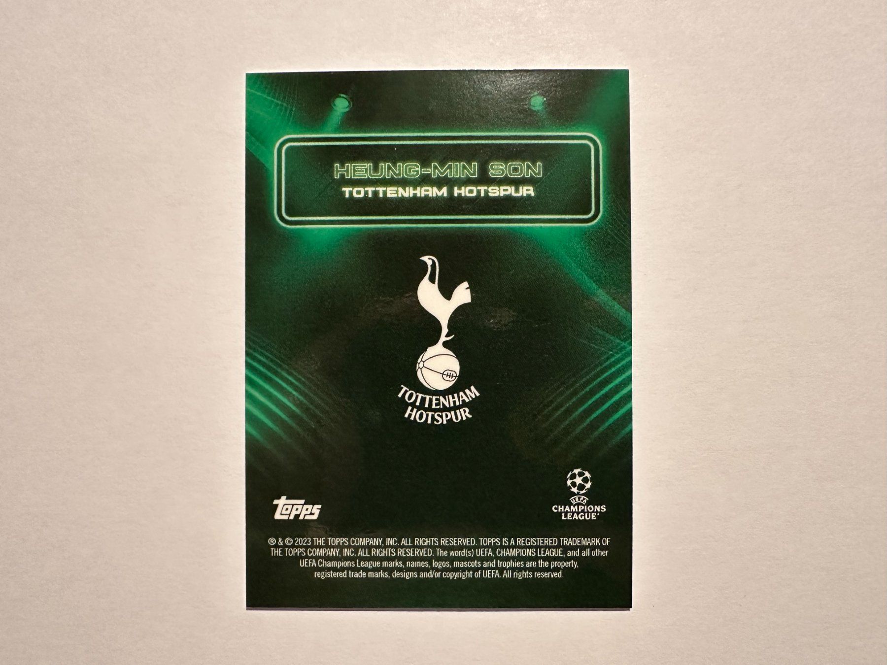 Topps Carte collezionabili: Heung-Min Son 2023 Topps Showtime 20/99 – Usato da Hagendorn venduto da Pokecollectorch 3