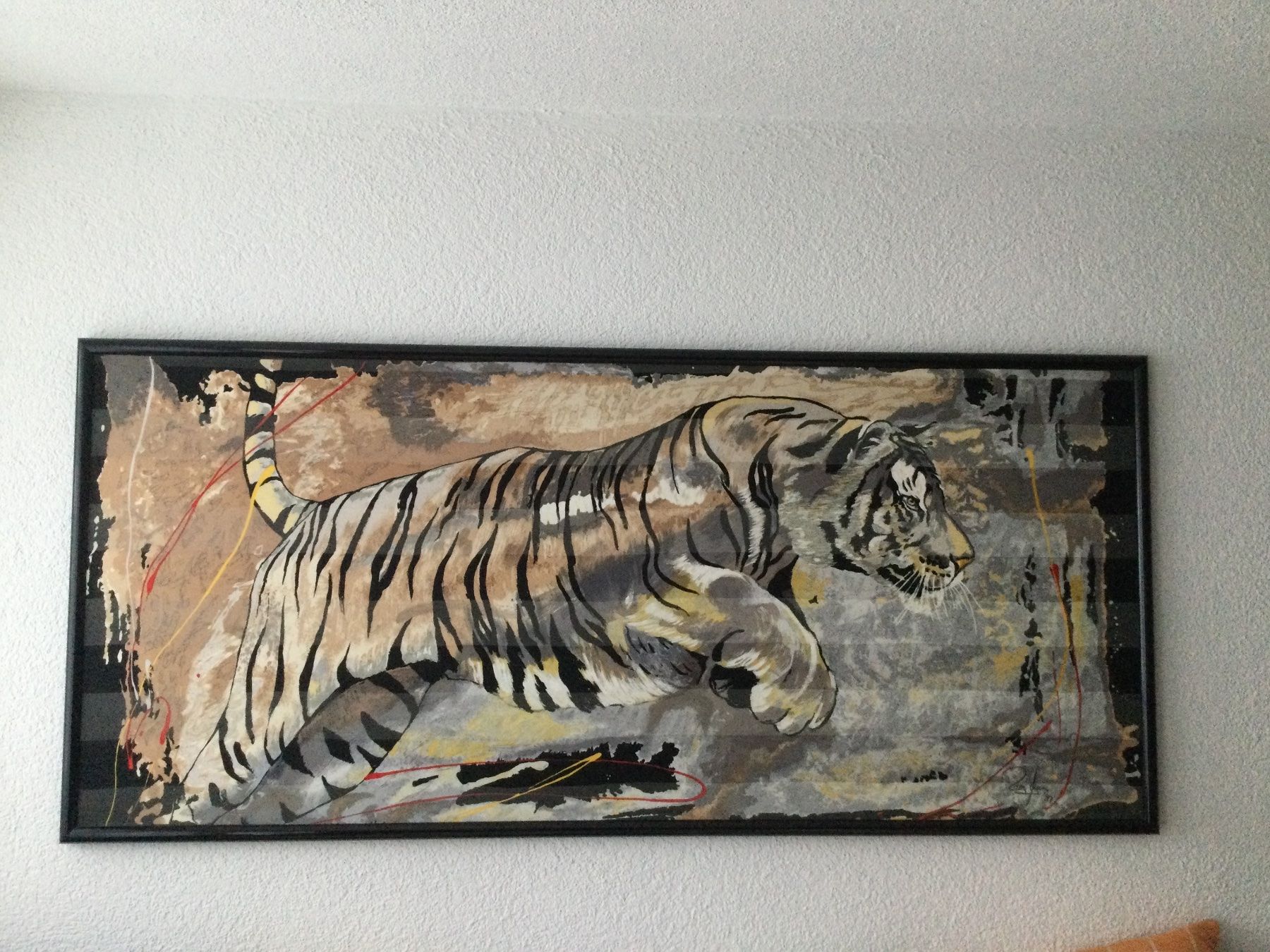 Foto & Immagini: Tiger - Bild auf Holz – Usato da Unterägeri venduto da Muggenstutz03 1