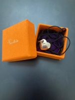 Pomellato Ciondolo cuore in argento 925 con cordoncino e s