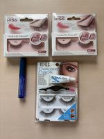 Wimpern 3x Ardell & Kiss, ungeöffnet