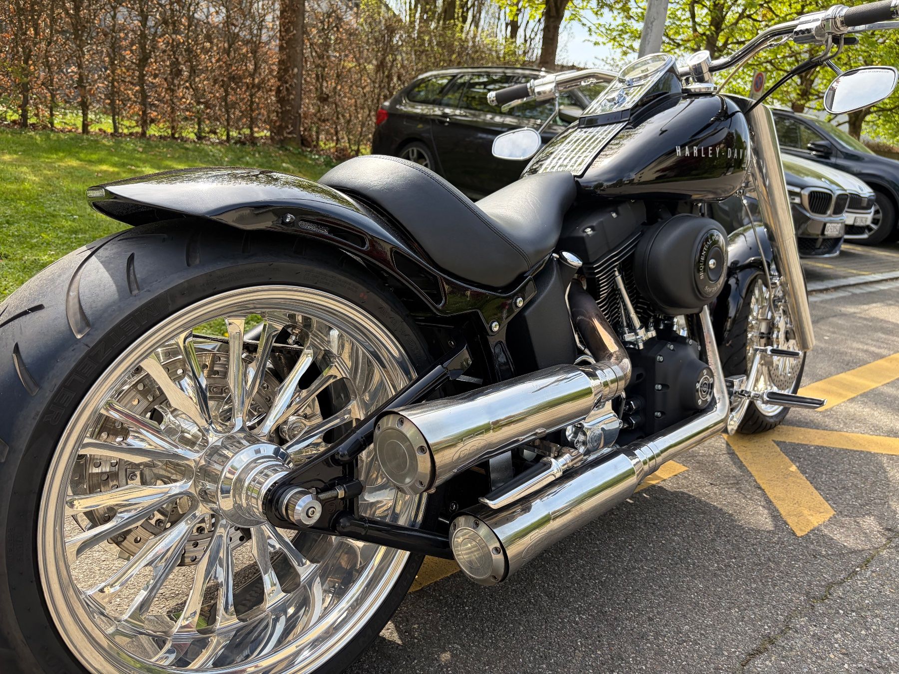 Harley-Davidson Chopper: Harley Davidson Night Train Custom Showbike – Gebraucht aus Rütihof von elcheffe81 7