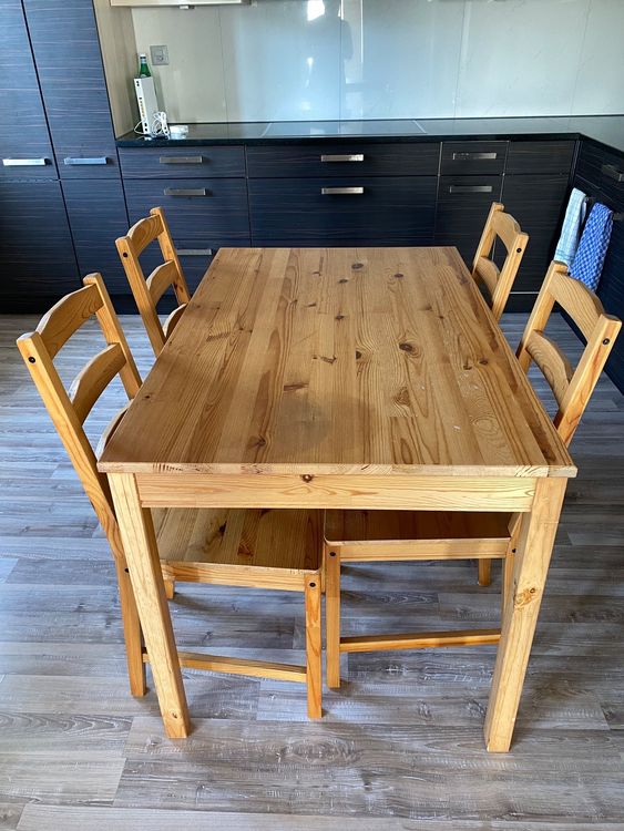 Esstisch und Stühle "IKEA JOKKMOKK" Kaufen auf Ricardo