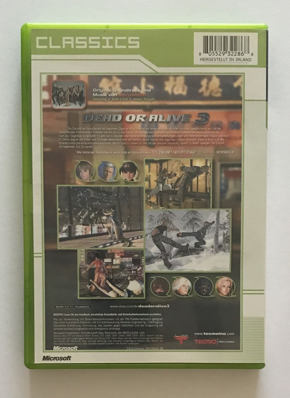 Giochi: XBOX - Dead or Alive 3 – Usato da Allschwil venduto da Bullach 2