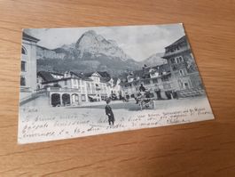 SCHWYZ - RATHAUSPLATZ und GROSSER MYTHEN - 1906