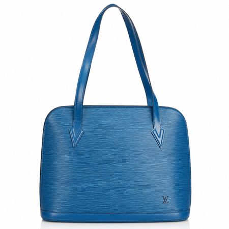 Ab 1 fr, Louis Vuitton Lussac Blau Epi 🩵💙