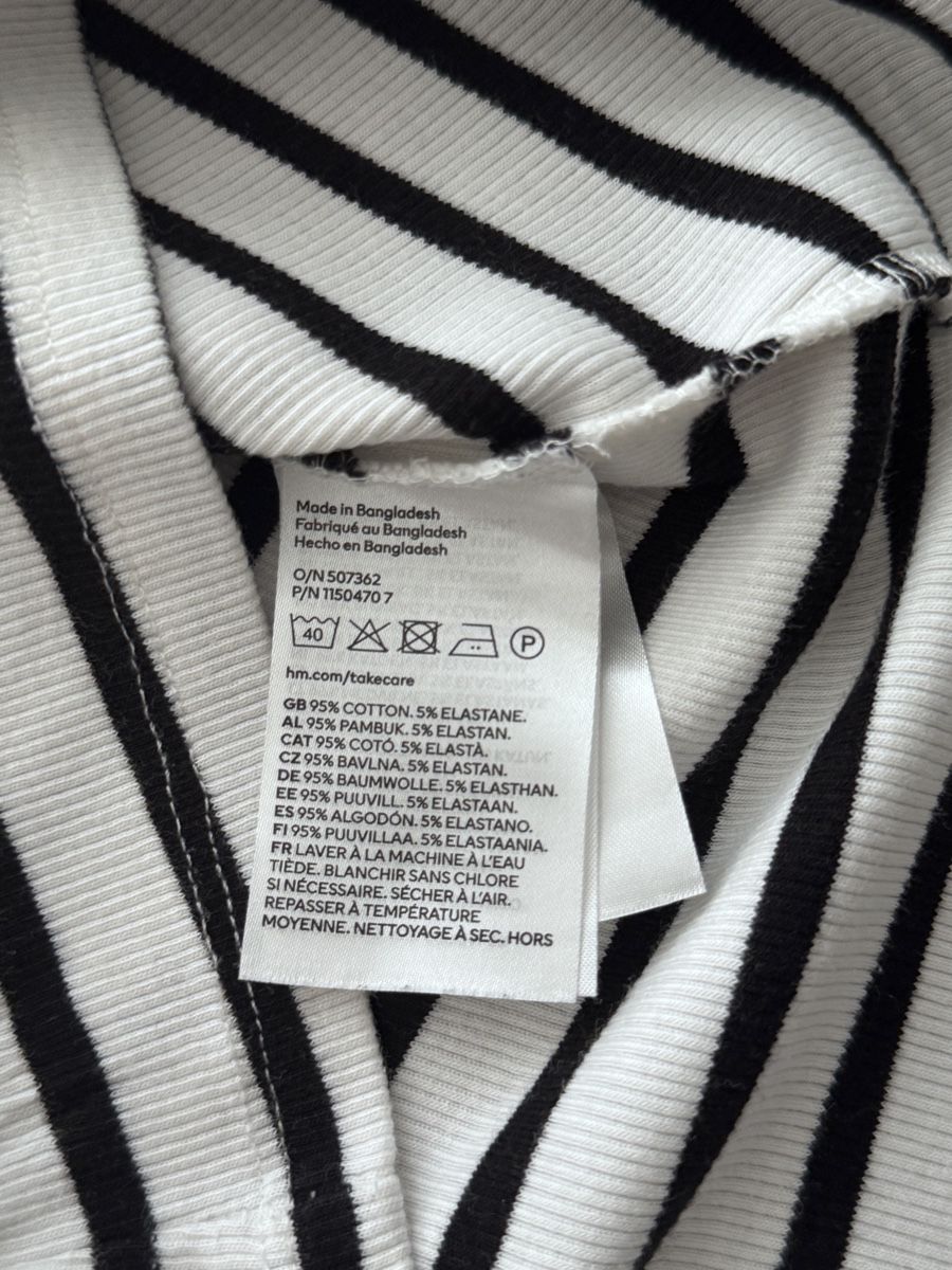 H&M T-shirt: Striped T-Shirt - Classic Summer Essential – Usato da Zürich venduto da Tanja_G88 3