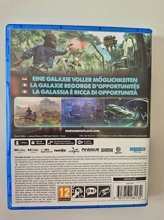 Spiele: Star Wars Outlaws PS5 – Gebraucht aus Horw von Mschaefer 1