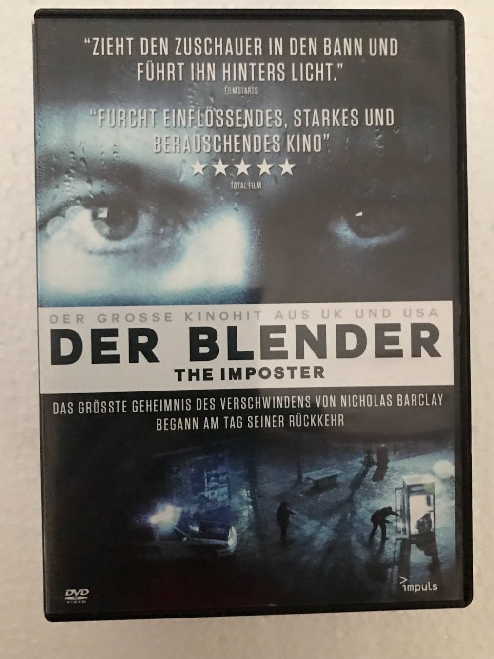 Tutti i DVDs: DVD Der Blender / Adam O Brian / 2012 Thriller – Usato da Stettlen venduto da togram4