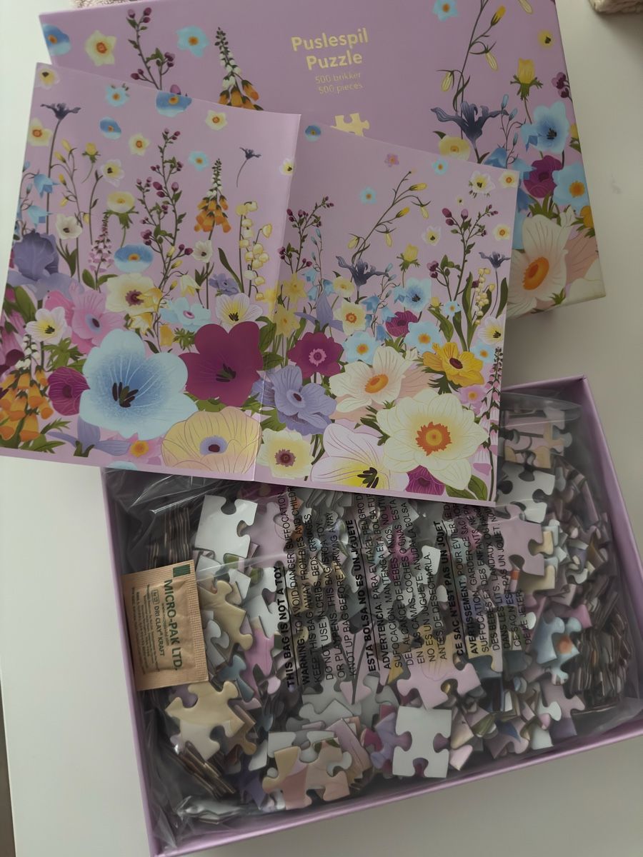 Puzzle: Blumenpuzzle | NEU! – Nuovo e nell'imballaggio originale da Sins venduto da sum_lv6d 3