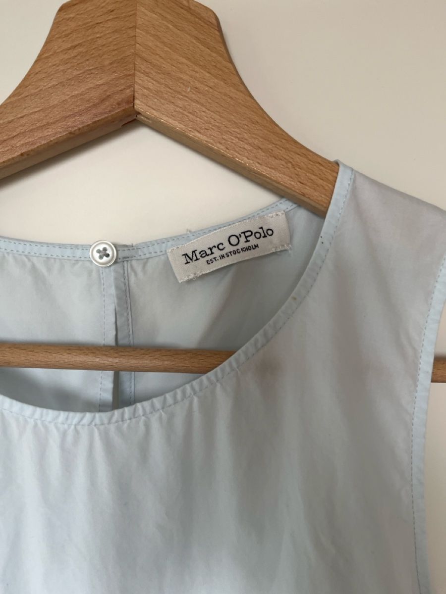 Marc O'Polo Kleider: Marc O'Polo Kleid hellblau Grösse 36, 100% Baumwolle – Gebraucht aus Zürich von Claudel 1