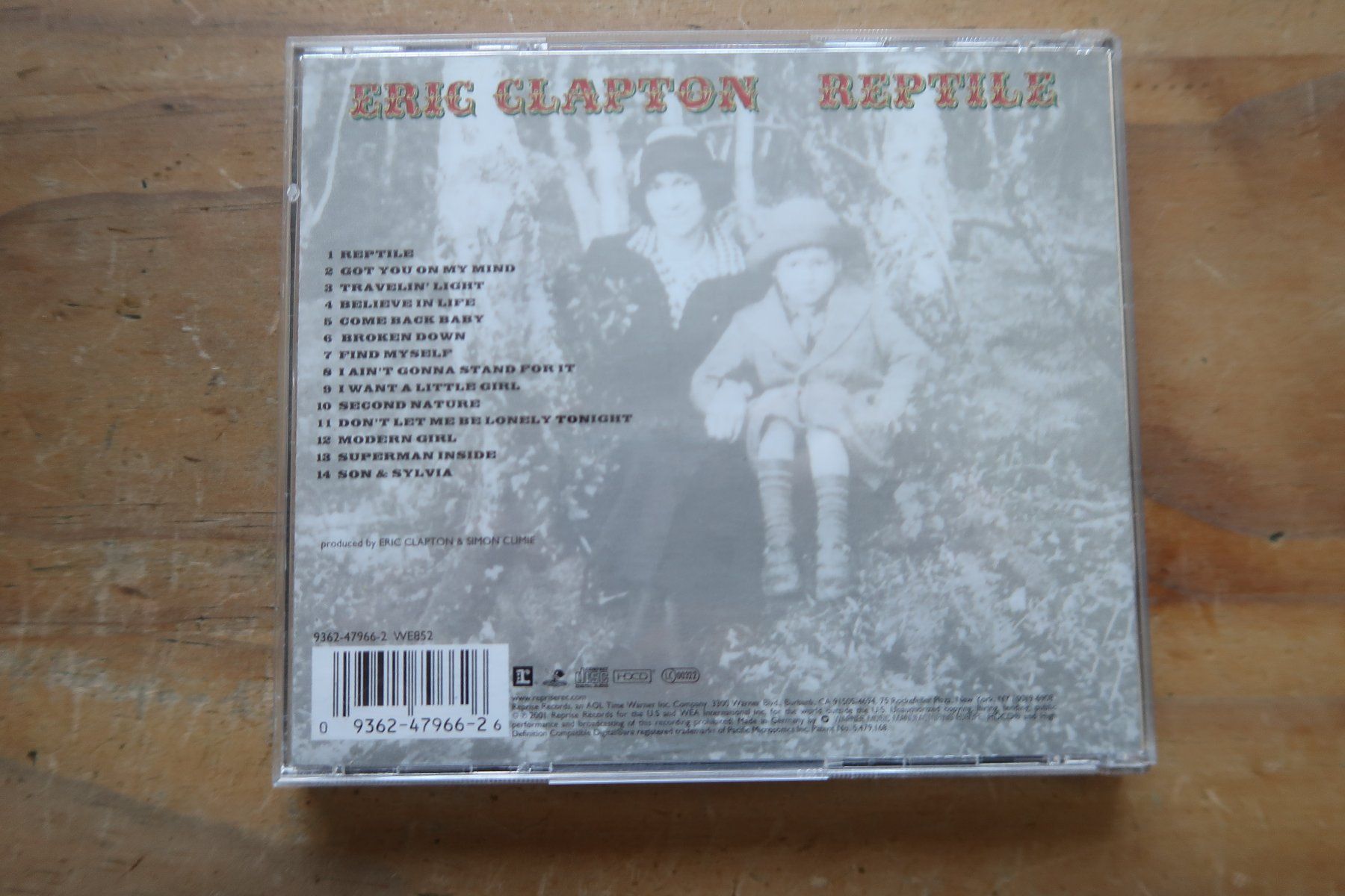 CD: ERIC CLAPTON - REPTILE - CD – Usato da Basel venduto da Patiscat 1