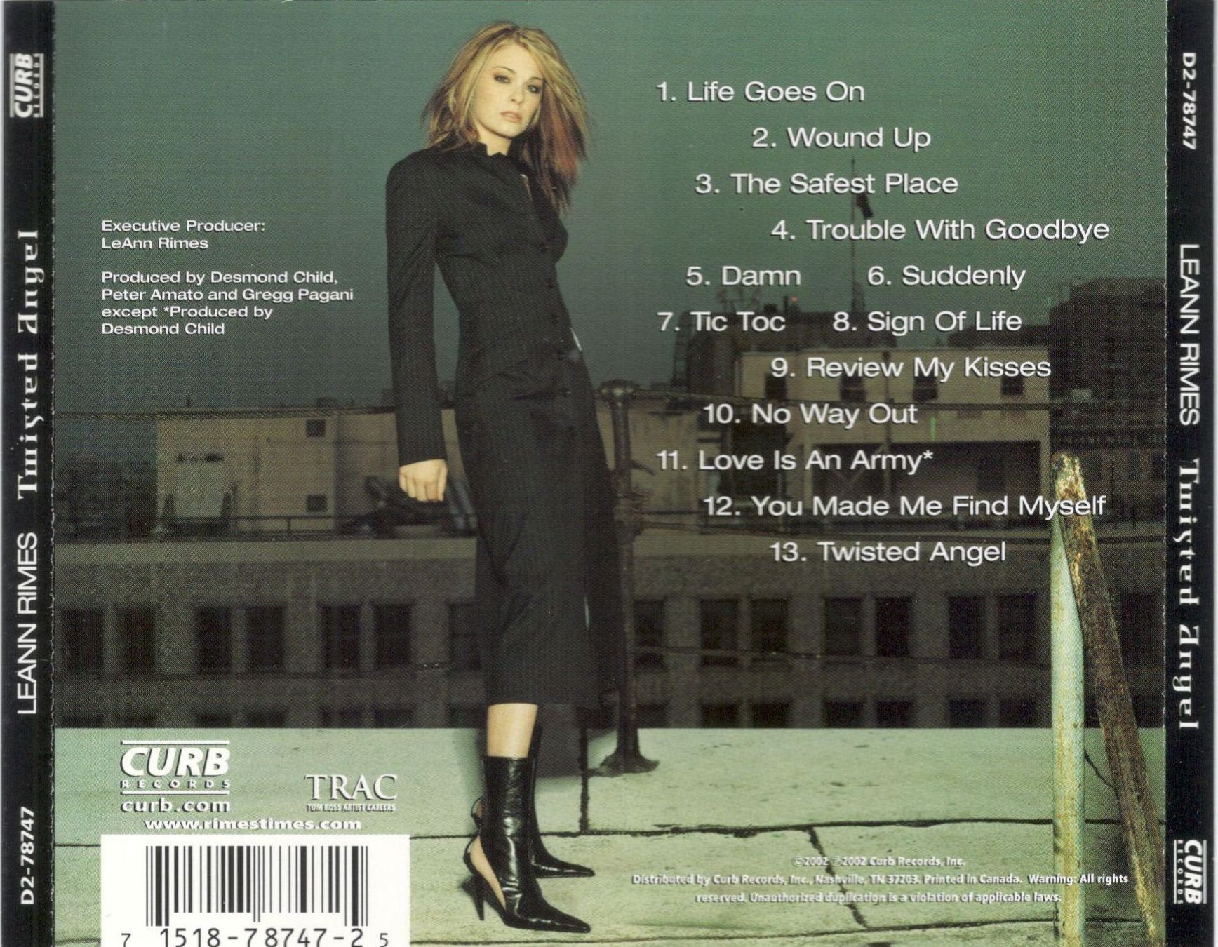 CD: LeAnn Rimes CD Twisted Angel – Usato da St. Margarethen TG venduto da ursk10 1