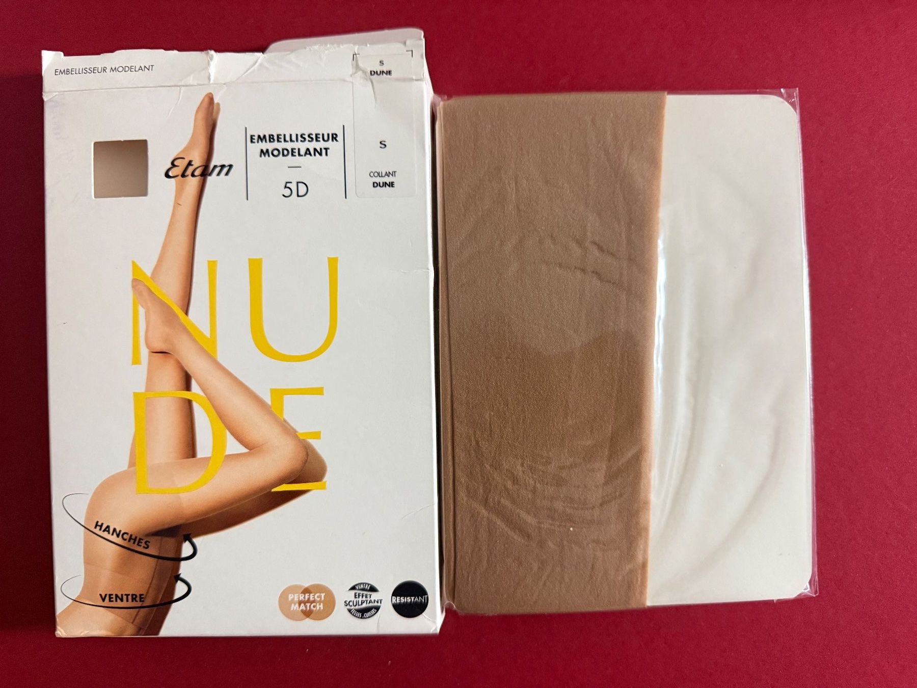 Strümpfe & Strumpfhosen: ETAM, Strumpfhose NUDE, Grösse S, Hautfarbe – Neu und originalverpackt aus Rudolfstetten von gst_g7xl 2