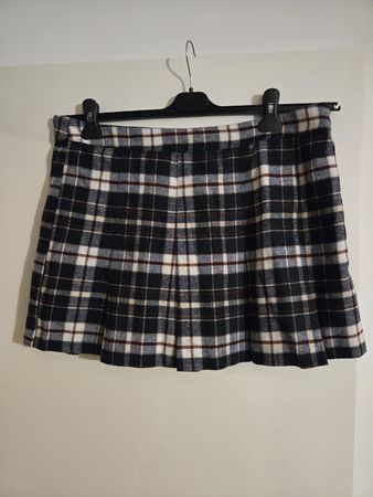 H&M Karorock, Gr. 46, Minirock, perfekt für den Winter!