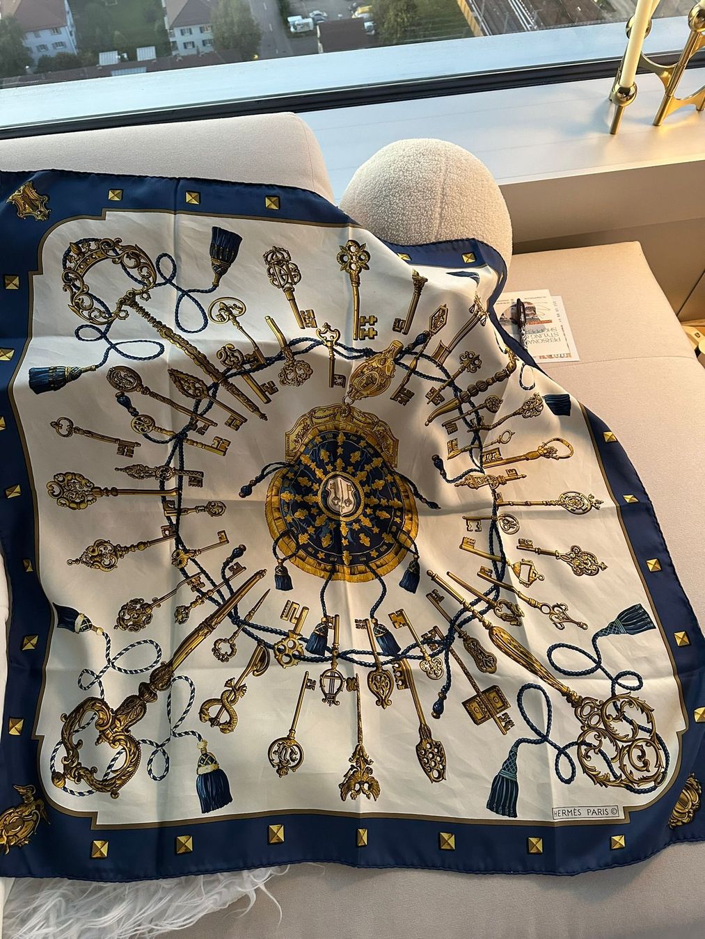 Hermès Foulard & Sciarpe: Original Hermès Seidentuch mit Box – Usato da Rüti ZH venduto da aip_5pql 1