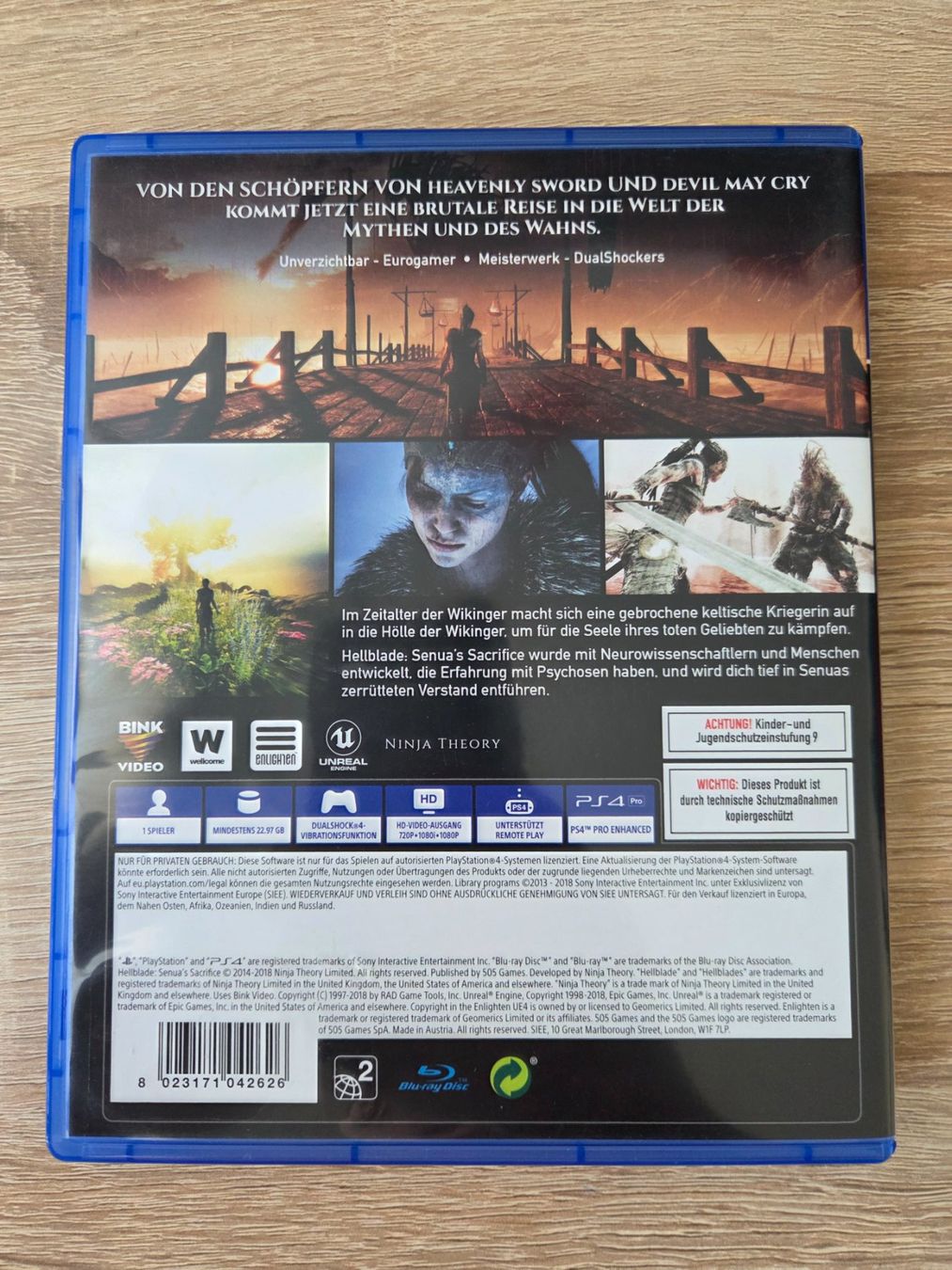 Spiele: Hellblade Senua's Sacrifice (Multilanguage) - PS4 – Gebraucht aus Carouge GE von Gasco 1