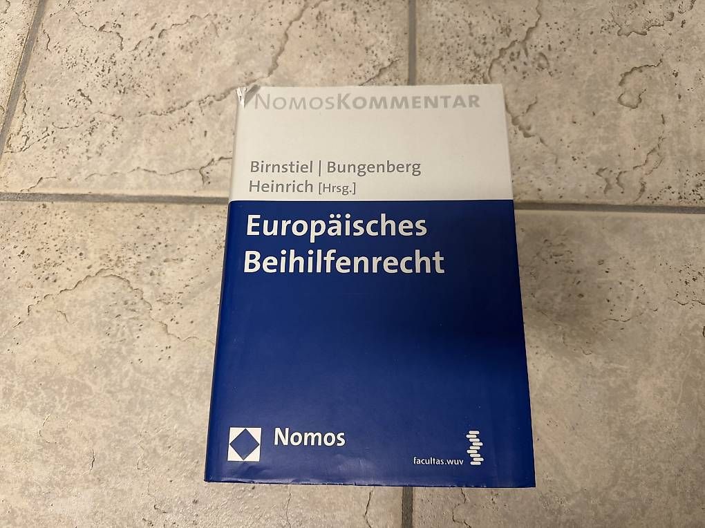 Libri: Europäisches Beihilferecht Nomos Kommentar 1. Aufl. – Usato da Adliswil venduto da KB43VER