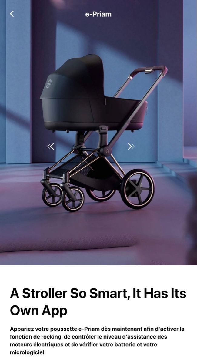 Cybex Carrozzine: Poussette cybex Platinium e-Priam black Matt – Nuovo (secondo la descrizione) da Pampigny venduto da gab_8v6c 7