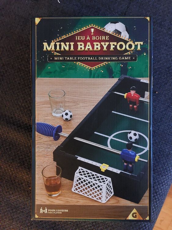 Mini babyfoot : l'idée cadeau enfant qui fait mouche - M BABYFOOT