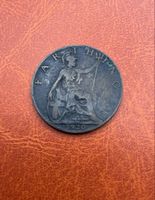 Pièce de monnaie Farthing George V Royaume-Uni 1920