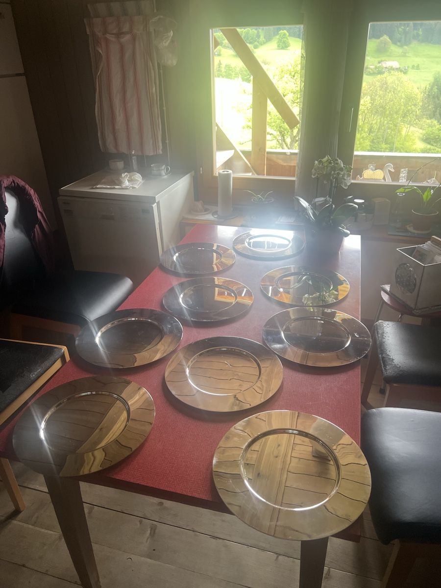 Berndorf Piatti: Platzteller Berndorf Versilbert – Usato da Goldiwil (Thun) venduto da Carlo77 7