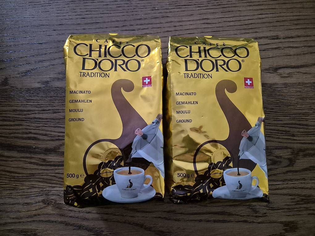 Lebensmittel & Spezialitäten: Chicco D'Oro Kaffee gemahlen – Gebraucht aus Villnachern von jas_8z6x