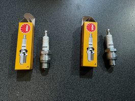 1 Paar NGK Zündkerzen zu Mag Motor 2055 zu Rapid Spezial