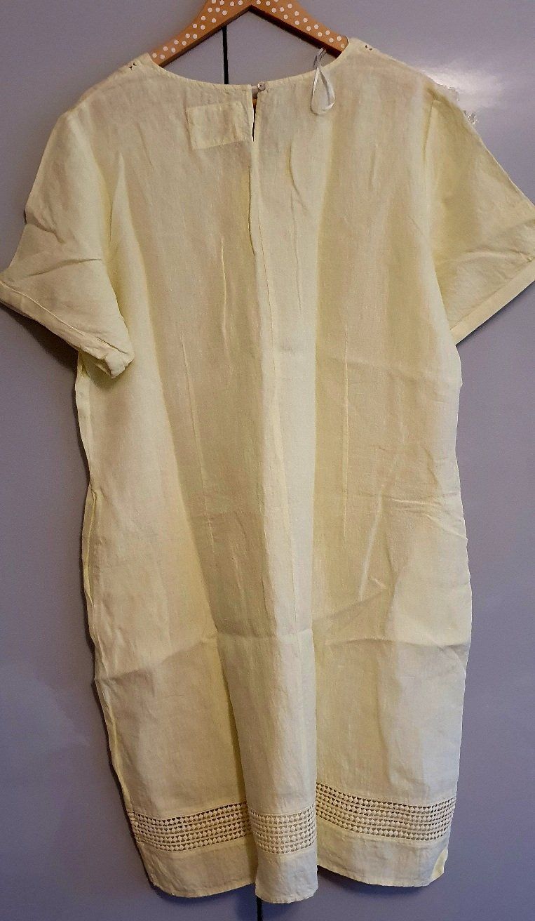 Vestiti: Leinenkleid, Grösse 44 – Nuovo (secondo la descrizione) da Unterentfelden venduto da LookoutMt 4