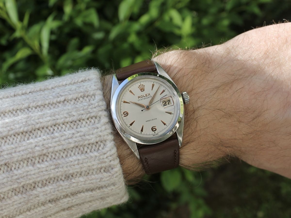 Rolex Orologi: Rolex Oysterdate Precision – Usato da Thalwil venduto da tobleratelier 9