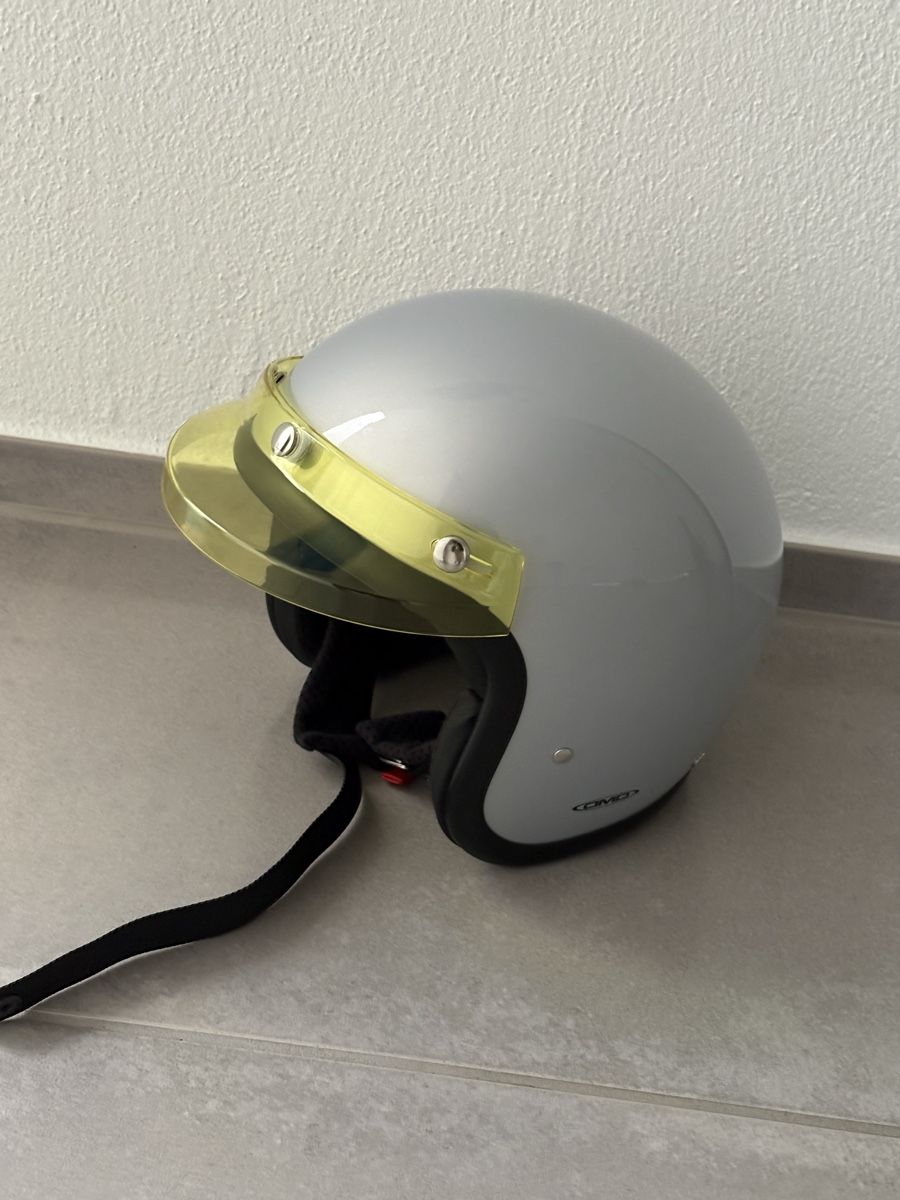 Caschi & visiere: Dach Jethelm transparent gelb universal – Nuovo (secondo la descrizione) da Langnau am Albis venduto da man_zt2h 1