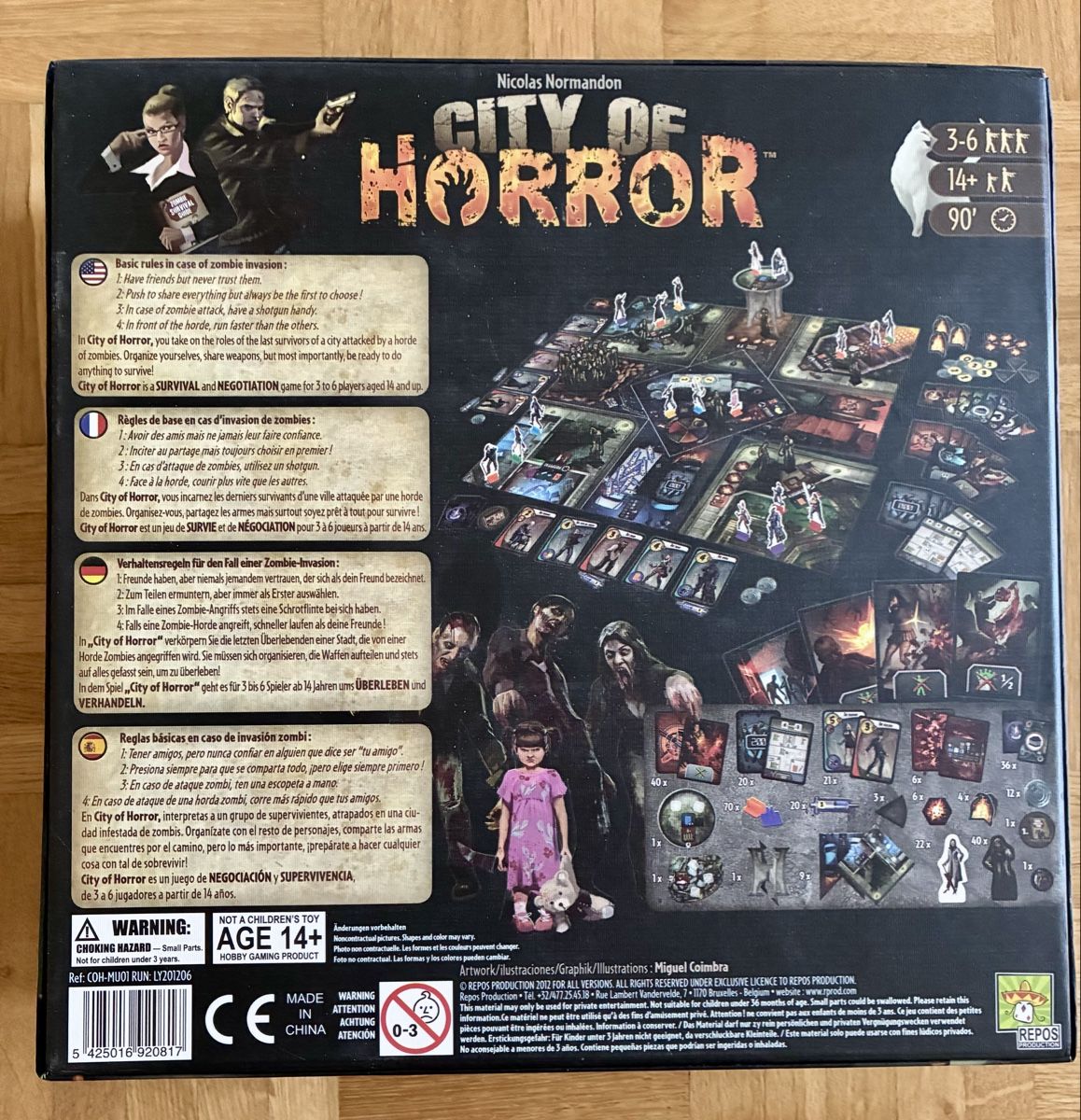Giochi: City of Horror – Nuovo (secondo la descrizione) da Wädenswil venduto da Dersiedler 1