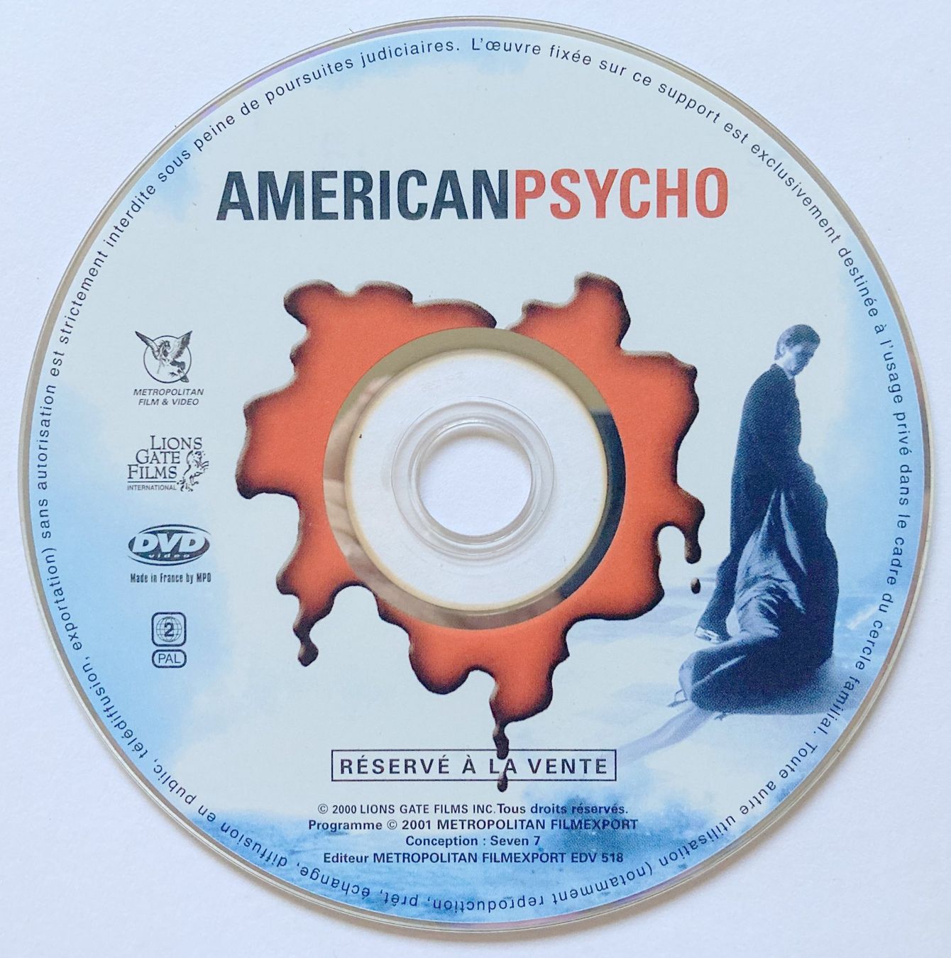 Tutti i DVDs: AMERICAN PSYCHO (1 DVD) – Usato da Bottens venduto da hotter-than-hell 2