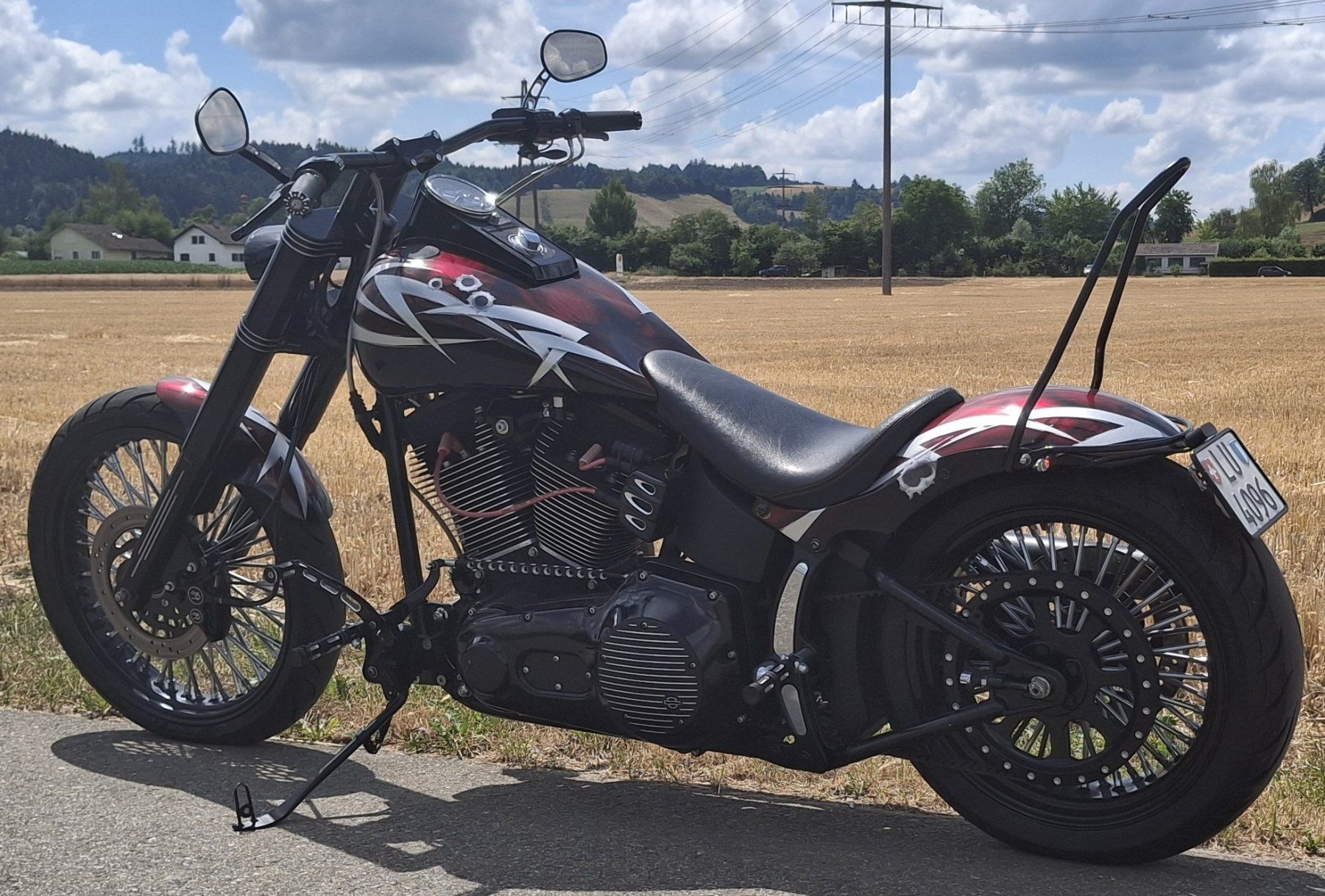 Harley-Davidson Cruisers: Harley Davison Night Train 1450 FXSTBI – D'occasion à Ettiswil par Zafira5 4