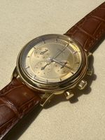 Omega DeVille Prestige Chronograph 18Kt Gold 4640.11