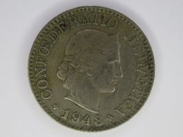 10 Rappen 1948 B – Original – Ideales Geburtstagsgeschenk 🎁