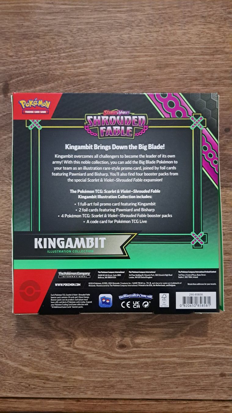 Spiele: boîte cartes Pokemon Kingambit – Neu und originalverpackt aus Chêne-Bourg von n4r_7kyb 1