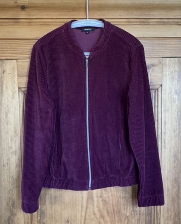 Kenny S. Cordjacke Gr. 38 – neu – Bordeaux/Aubergine
