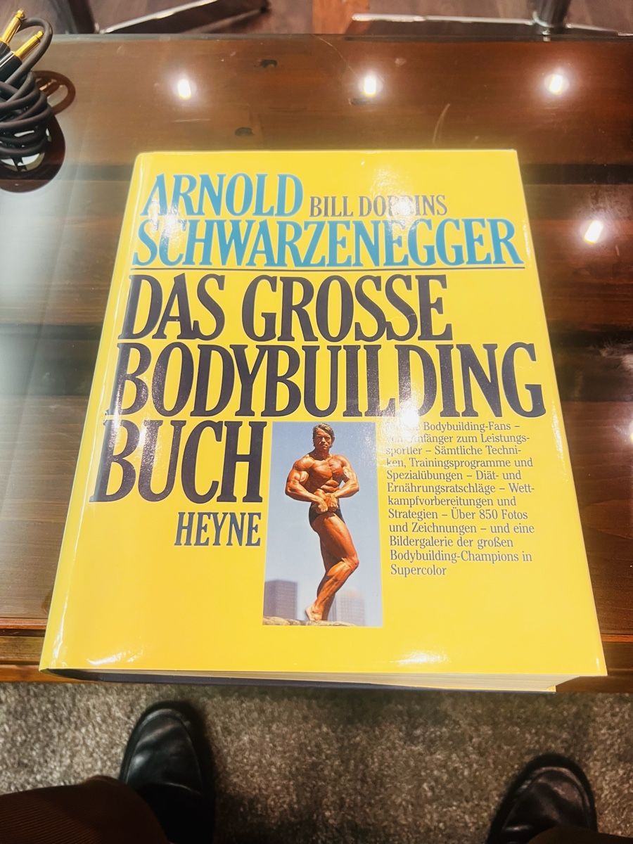 Das grosse Bodybuilding Buch Arnold Schwarzenegger Heyne 199 (Gebraucht ...