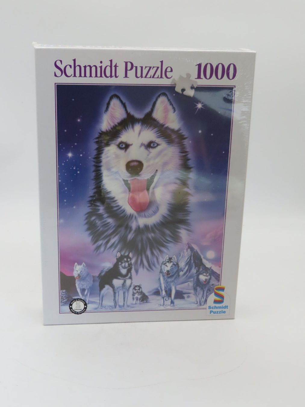 Puzzle: Schmidt Puzzle 1000 Husky Originalverpackt – Usato da Reinach BL venduto da WBZ-Flohmarkt