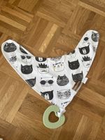 Bavoir bandana Vuminbox avec anneau de dentition