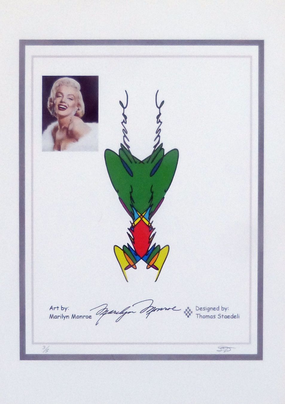 Grafica & Litografie: Marilyn Monroe - Druck original-signiert – Usato da Dietikon venduto da immortal-stars