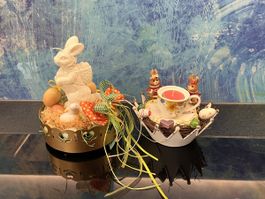 Villeroy Boch Spring Osterdeko Osterhase Kerzen Krone Eier