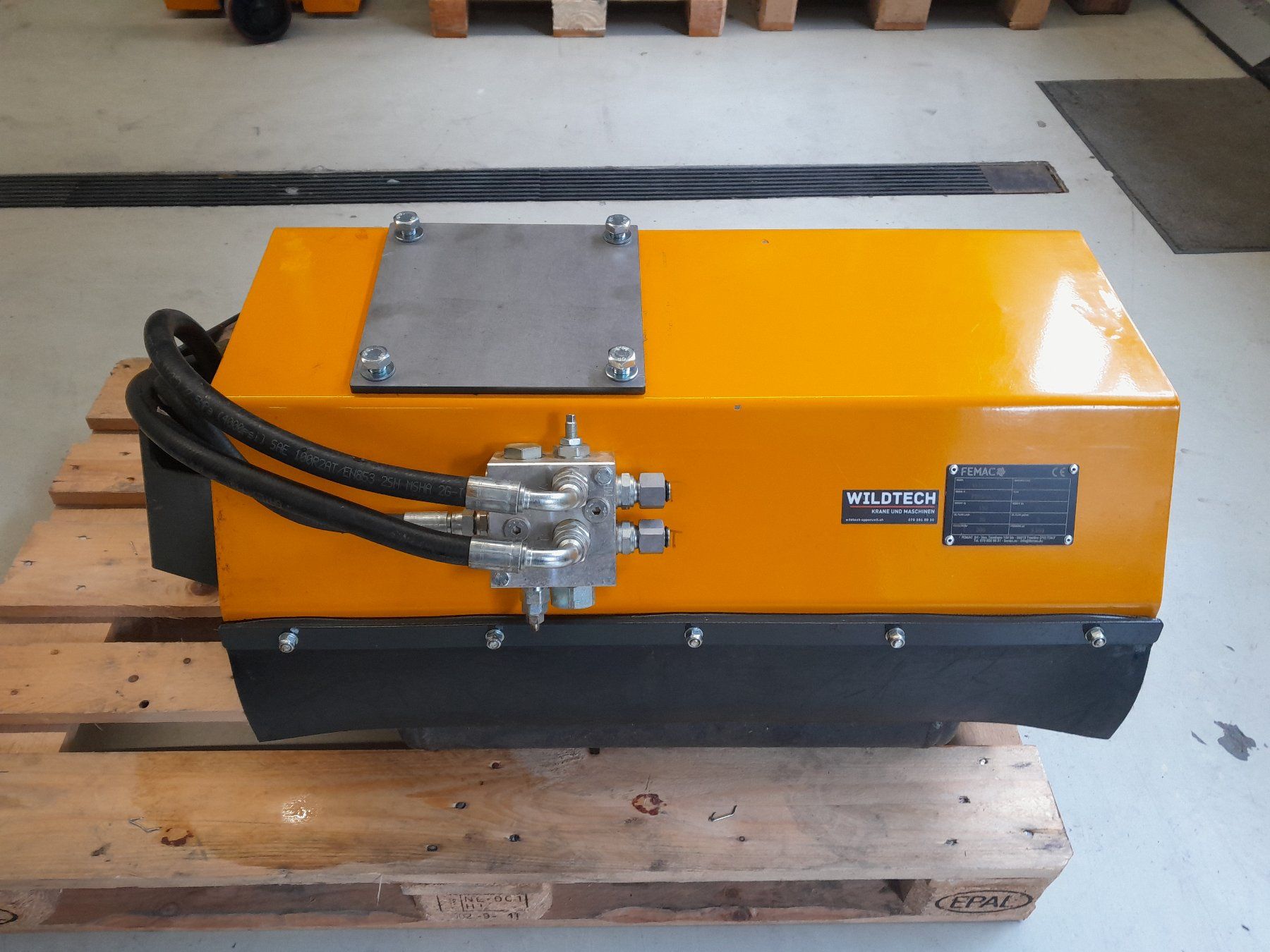 Tutte le macchine: Occ. Baggermulcher Femac T3-70 – Usato da Haslen AI venduto da Wildtech 1