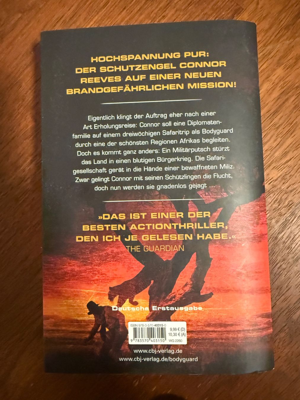 Libri: Bodyguard - Der Hinterhalt - Band 3 – Usato da Luzern venduto da eti_7hdd 1