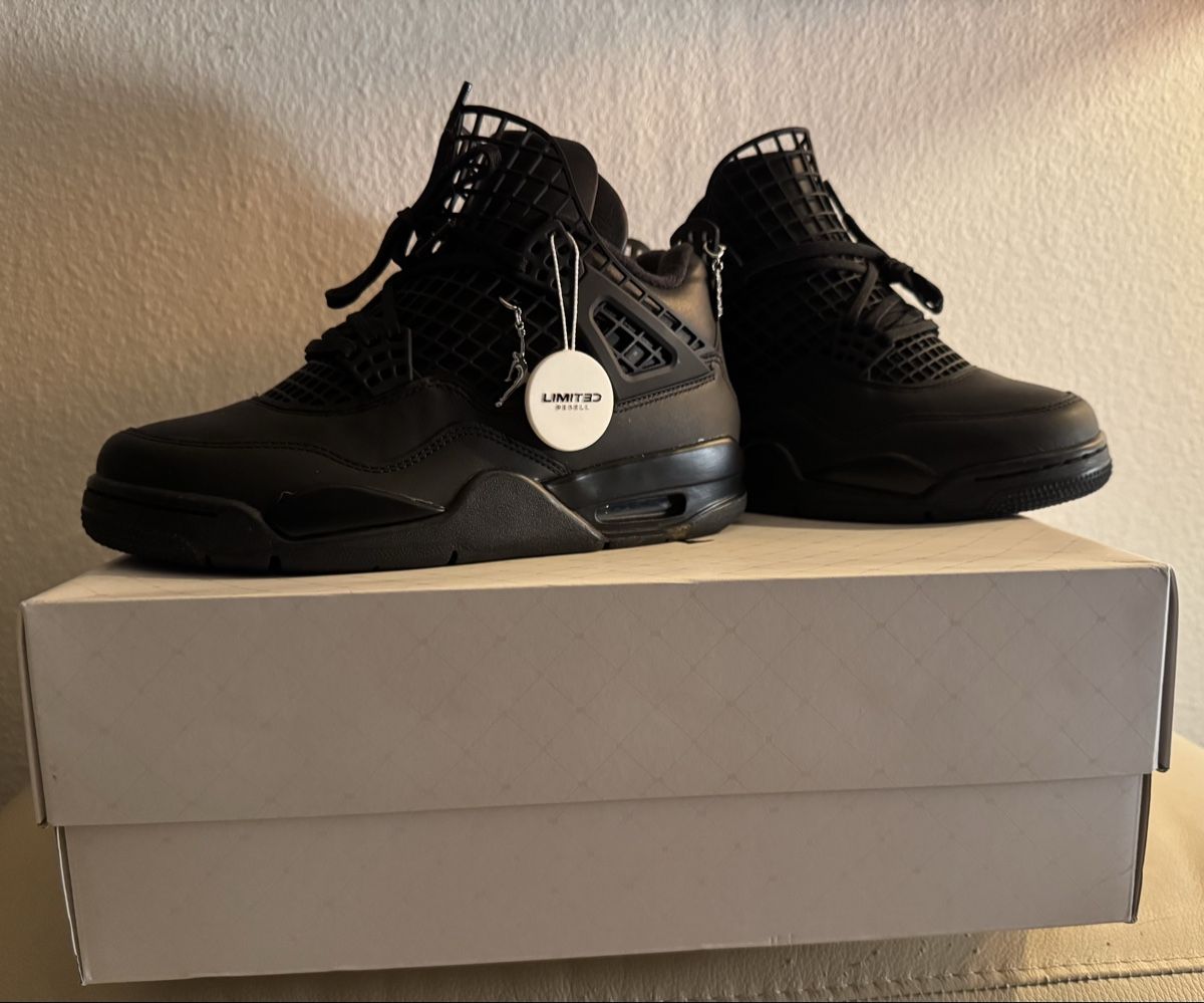 Jordan Scarpe da uomo: Air Jordan 4 Net, 40, schwarz – Nuovo e nell'imballaggio originale da Aarau venduto da Guetzli77 3