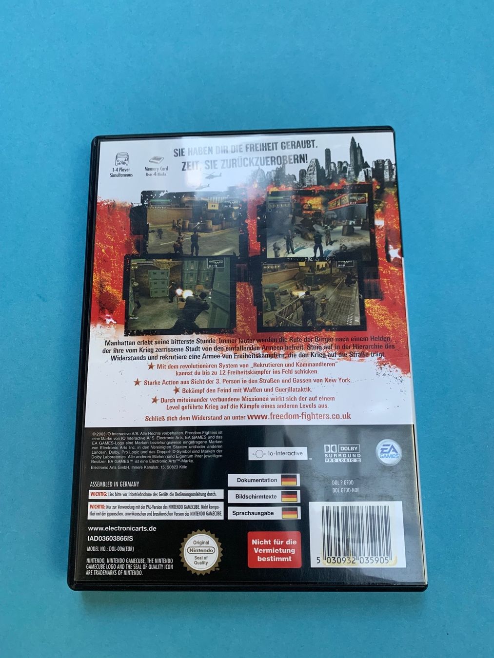 Nintendo Giochi: Gamecube / Freedom Fighters – Usato da Kölliken venduto da  1