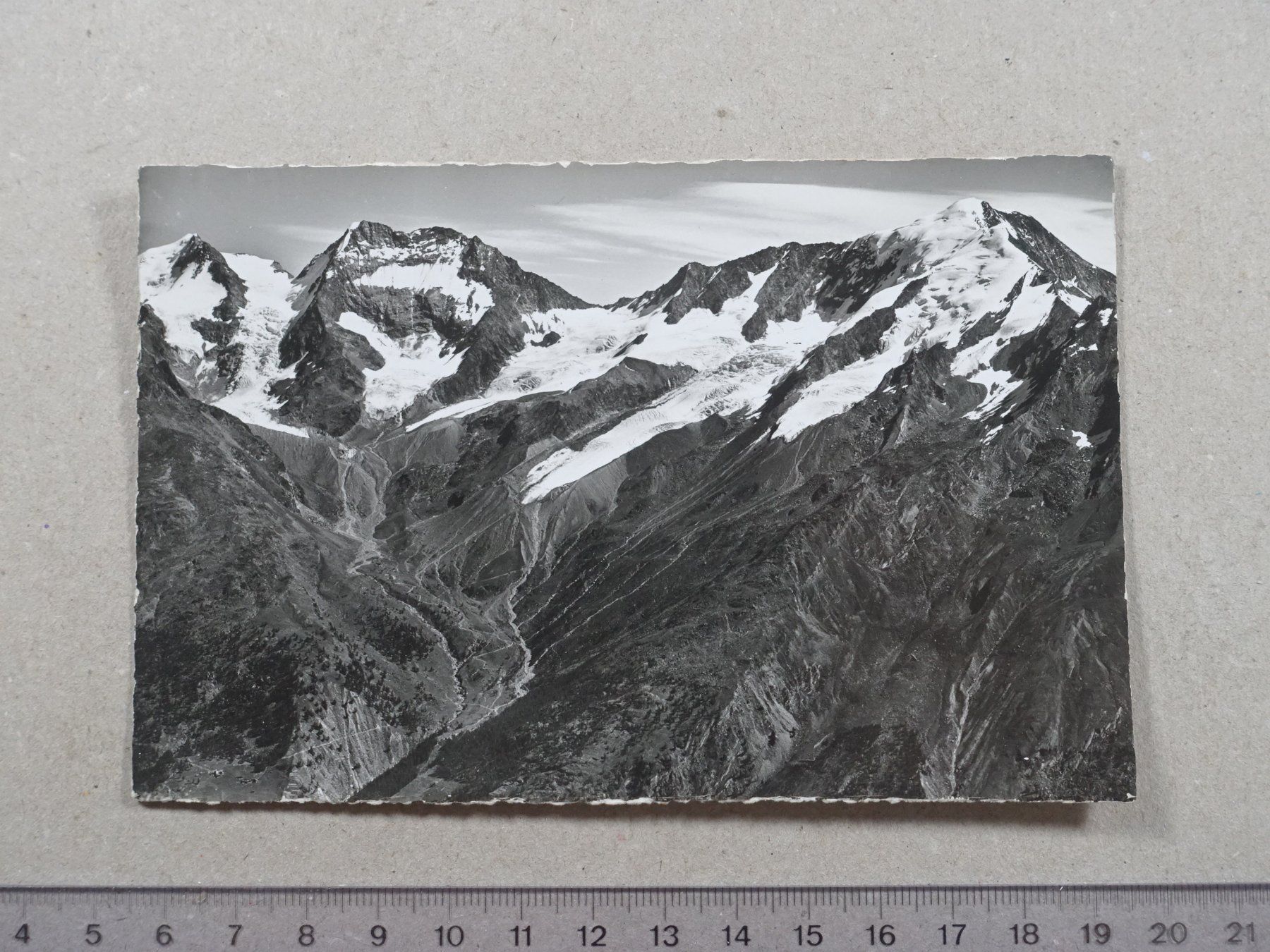 Ansichtskarten: Saas-Tal, Stempel Weissmies Hütte – Gebraucht aus Lenzburg von fh1
