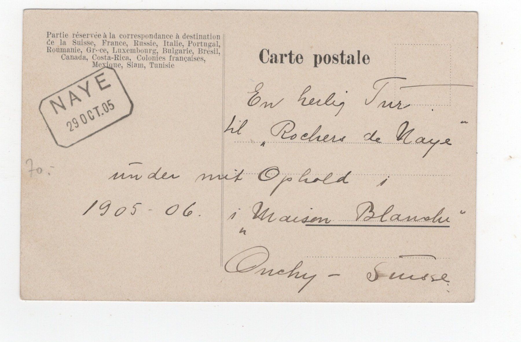 Cartoline postali: Rochers de Naye Bahn, Stempel !! – Usato da Rapperswil SG venduto da INTELVI 1