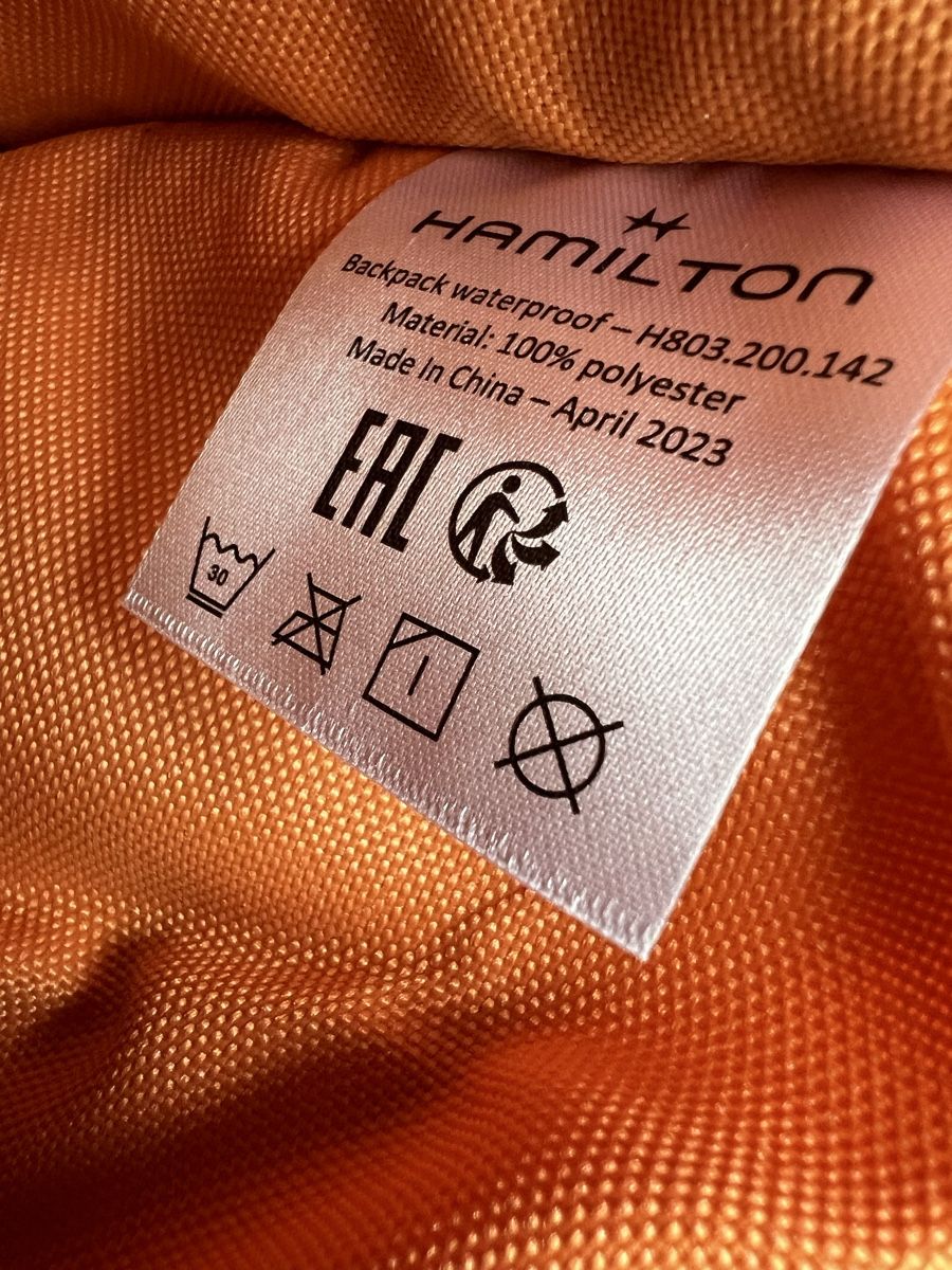 Zaini: Hamilton Watches Rucksack Waterproof / Daypack – Usato da Niederwangen BE venduto da KFI 7
